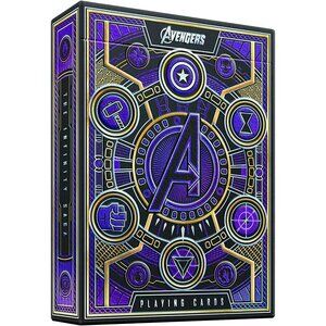 Theory11 Avengers of the Infinity Saga Playing Cards (Purple) - NIB